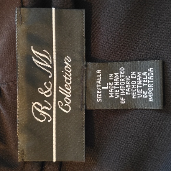 R&M COLLECTION BRAND WOMEN'S FANCY BLACK SHRUG SIZE LARGE - Picture 5 of 15